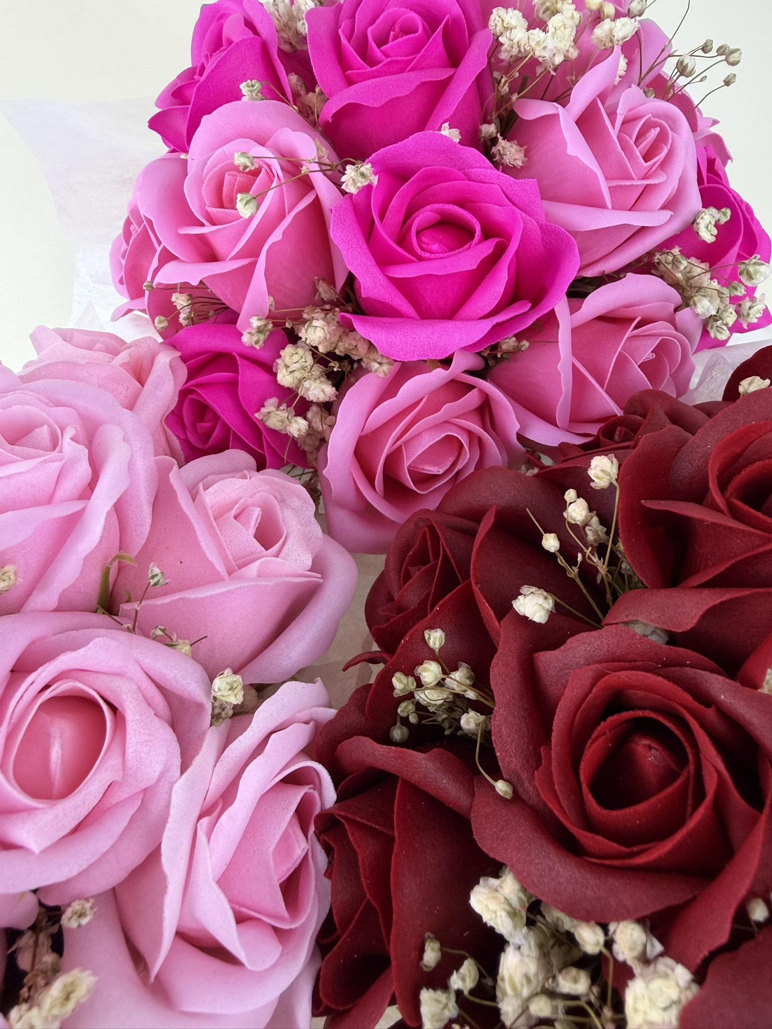 Flowerboxy z kwiatów mydlanych